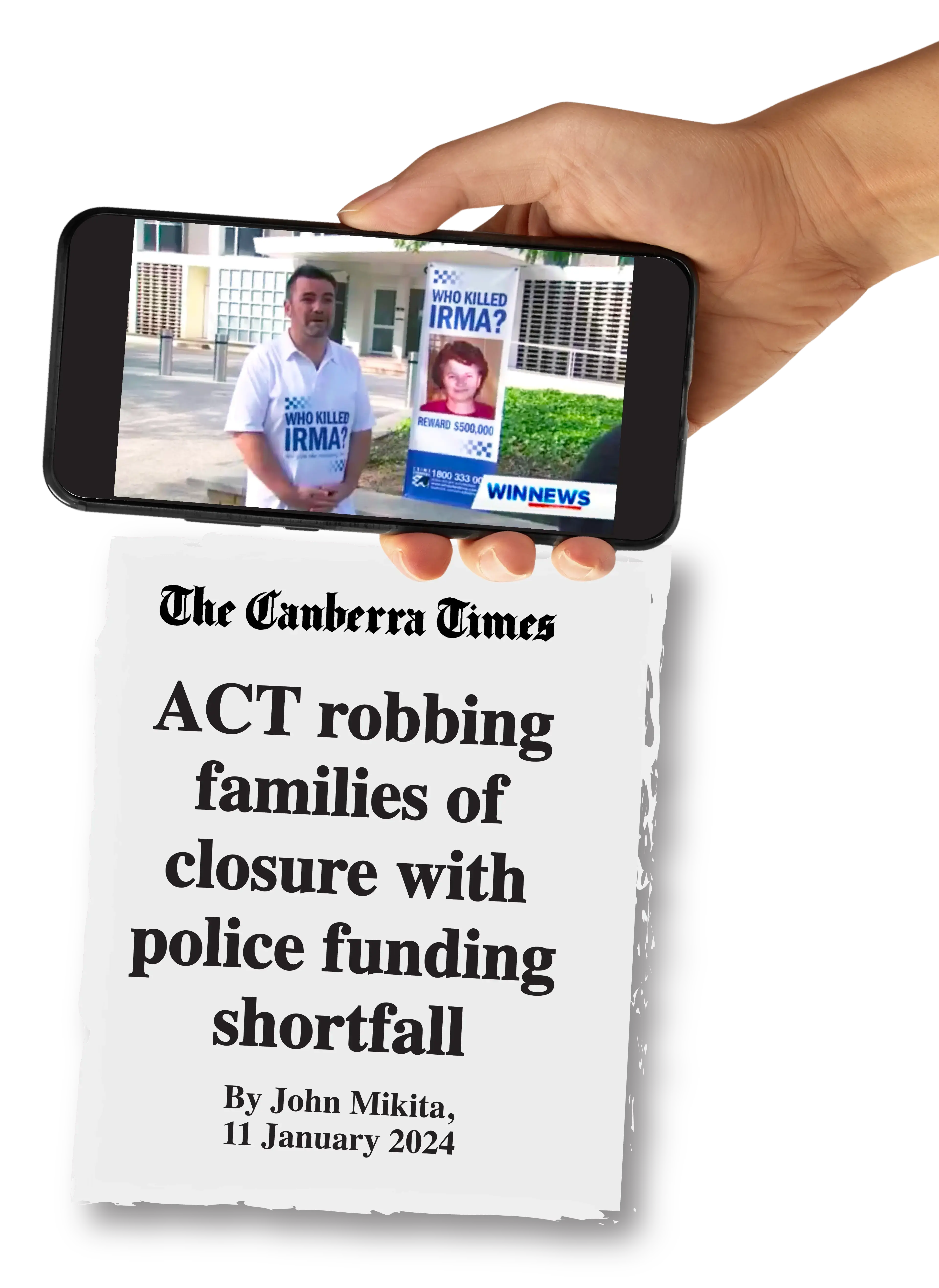 ACT robbing families of closure with police funding shortfall